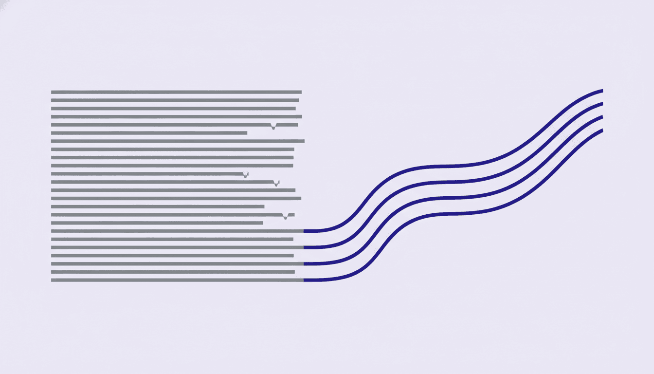Two contrasting test paradigms — rigid pre-coded scripts on the left, fluid AI-driven intent flows on the right — illustrating how vibe testing replaces brittle selectors with natural-language intent