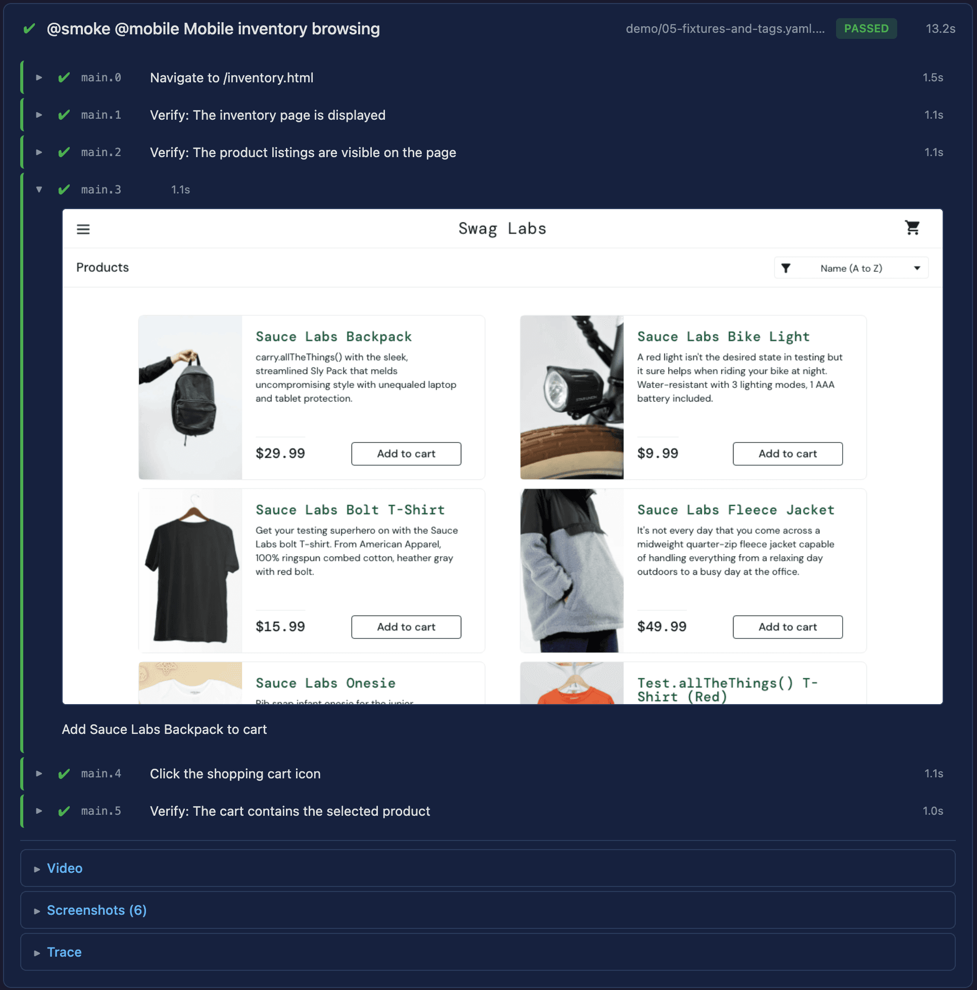 Shiplight HTML report