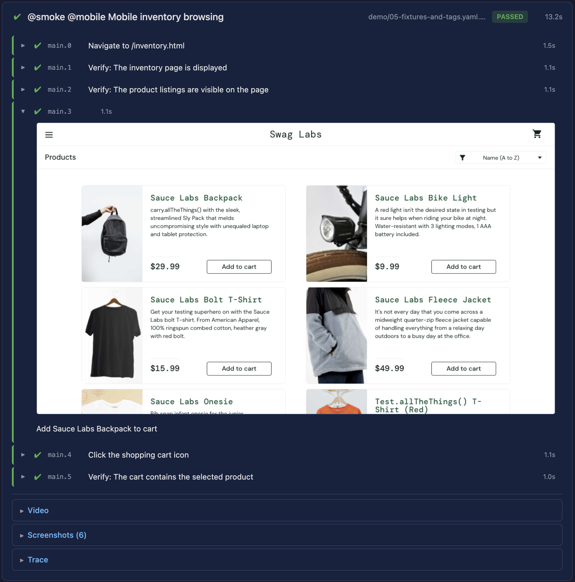 Shiplight HTML report